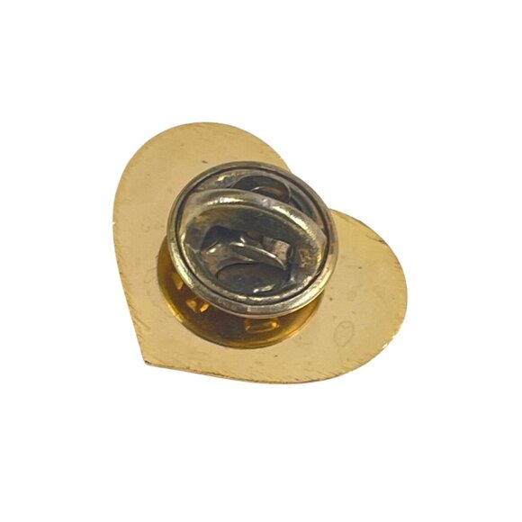 7-Eleven "I Love Jerrys Kids" Heart-Shaped Pinback Lapel Pin - Picture 3 of 5